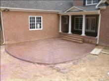 Concrete Flatwork Patio