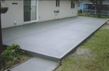 Concrete Flatwork Patio